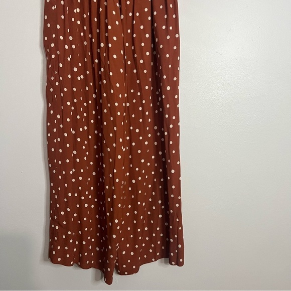 Madewell Tall Huston Pull-On Crop Pants in Inkspot Dots size xxst - Picture 4 of 9